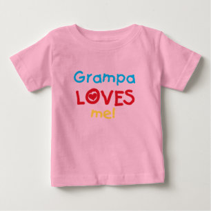 Grampa Kärlek Me T-shirts och presenter
