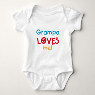 Grampa Kärlek Me T-shirts och presenter