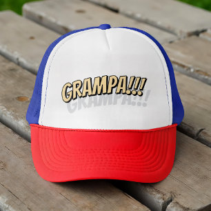 Grampa! Modern enkel Coola Tecknad Keps