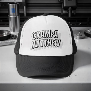 Grampa Modern Simple Coola Tecknad Keps
