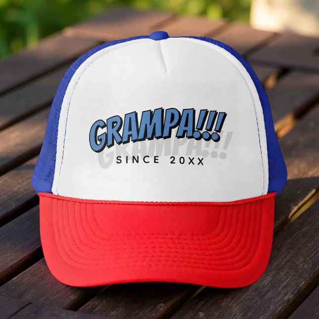Grampa! Sedan 20XX Modern enkel Coola Tecknad Keps (Skapare uppladdad)