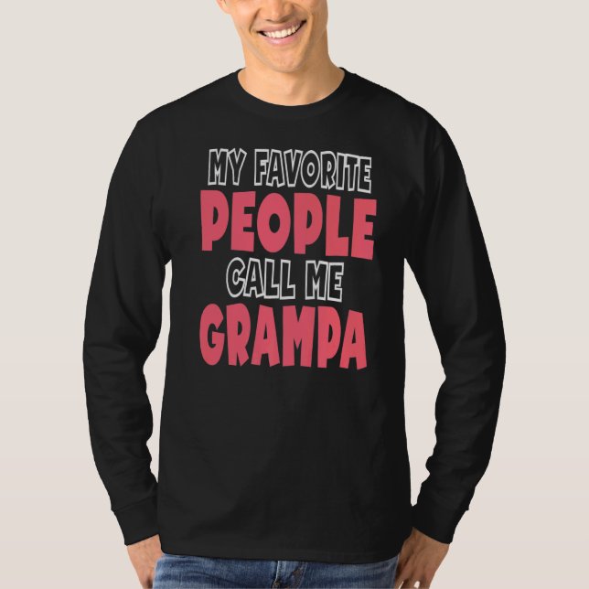Grampa T Shirt (Framsida)