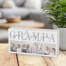 Grampa We Kärlek You 4 Photo Collage
