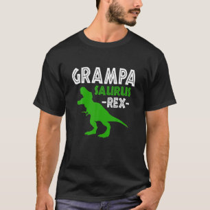 Grampasaurus t Rex Dinosaur Grampa Saurus Familj M Shirt