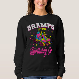 Gramper för födelsedagstjuvens roller Skates Bday T Shirt