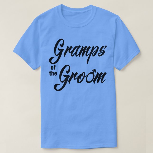 Gramper för matchande Möhippa av groommatchning av T Shirt (Design framsida)