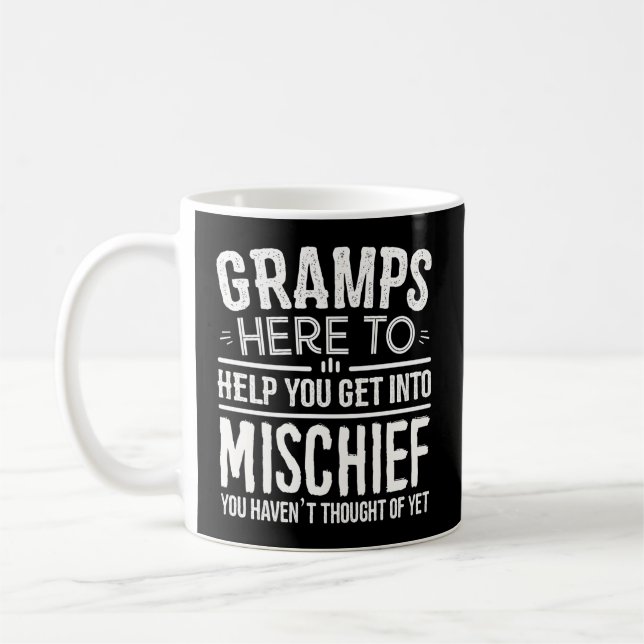 Gramper från Grandchildren Gramps MisChief Kaffemugg (Vänster)