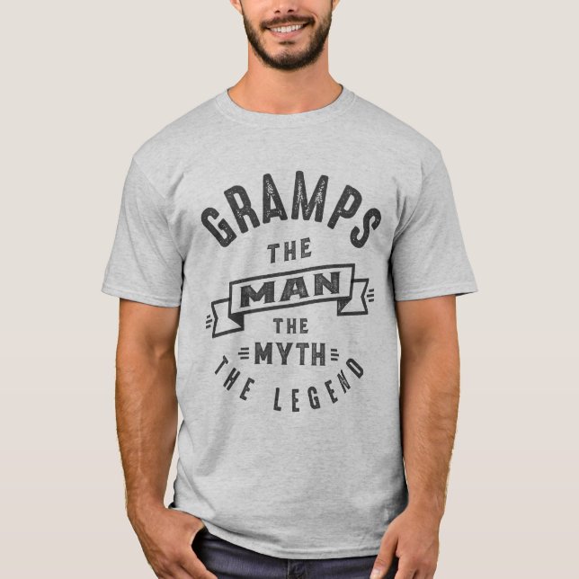 Gramper myten t-shirt (Framsida)