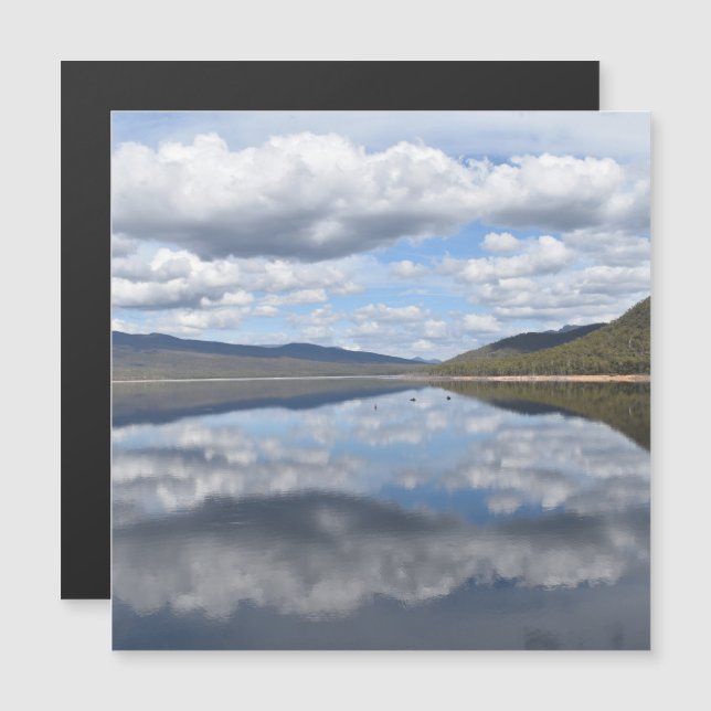 Grampians Reflekterad Magnetisk Kort (Fram/baksida)