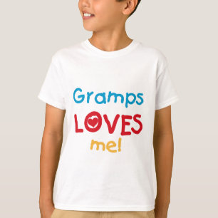 Gramps älskar mig T-shirts och presenter