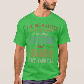 Gramps är mitt favoritnamn Fadersdag Gramps frie T Shirt