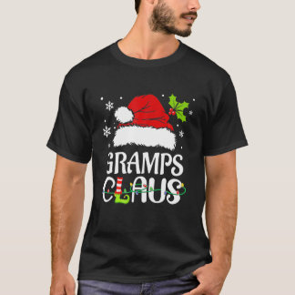 Gramps Claus juljul Pajama-familjen som matchar Ju T Shirt