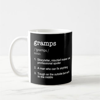 Gramps Definition - Lusnyj Fars dag Gift Kaffemugg