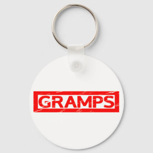 Gramps Frimärke Nyckelring