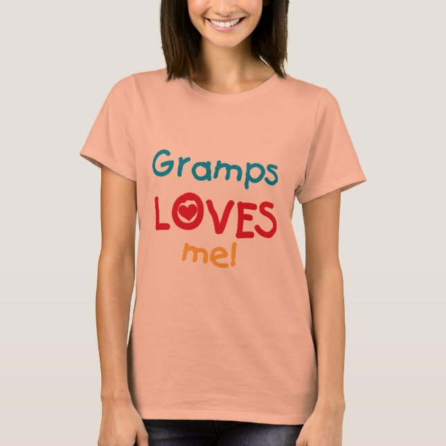 Gramps Kärlek Me T-shirts och gåvor (Framsida)