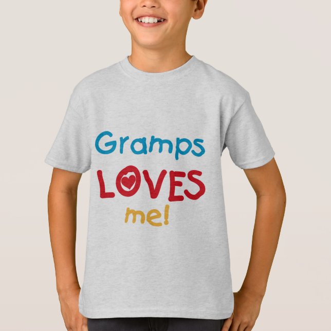 Gramps Kärlek Me T-shirts och gåvor (Framsida)