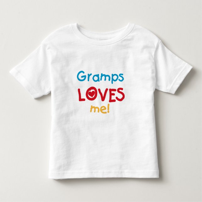 Gramps Kärlek Me T-shirts och gåvor (Framsida)