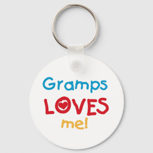 Gramps Kärlek Me T-shirts och gåvor Nyckelring