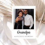 Gramps kommer du att gå ner mig i Aisle Far Vykort<br><div class="desc">Gramps kommer du att lämna mig ner Aisle-farfadern på Bride Frieri</div>