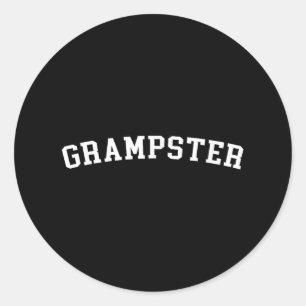 Grampster Runt Klistermärke