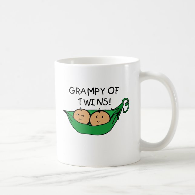 Grampy av twillingarpoden kaffemugg (Höger)
