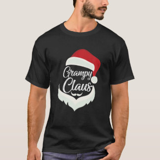 Grampy Claus jul Funny Pajamas Santa Costume T Shirt