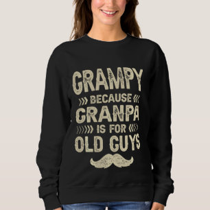 Grampy för morfar är för gamla killar Pappa F T Shirt