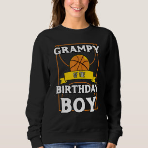 Grampy of the Birthday Baller Basketball del T Shirt