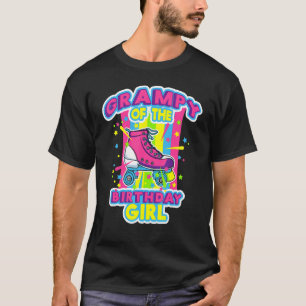 Grampy of the Birthday Girl Roller Skates Bday Ska T Shirt