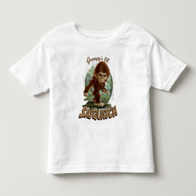Grampys lite Sasquatch Tee (Framsida)