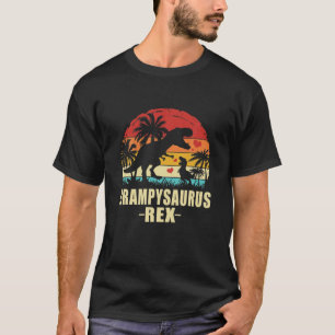 Grampysaurus t Rex Dinosaur Grampy Saurus Familj Shirt