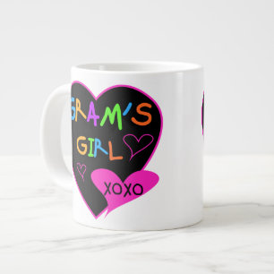 Gram's Girl Anpassningsbar T-Shirts, Mugg, Buttons Jumbo Mugg