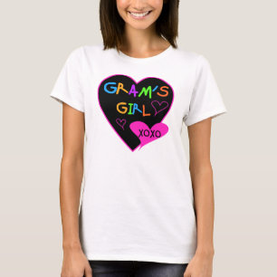 Gram's Girl Anpassningsbar T-Shirts, Mugg, Buttons T Shirt