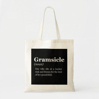 Gramsicle Funny Hockey Grandma Sicle Tygkasse