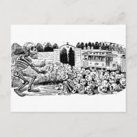 Gran Calavera Eléctrica av José Guadalupe Posada