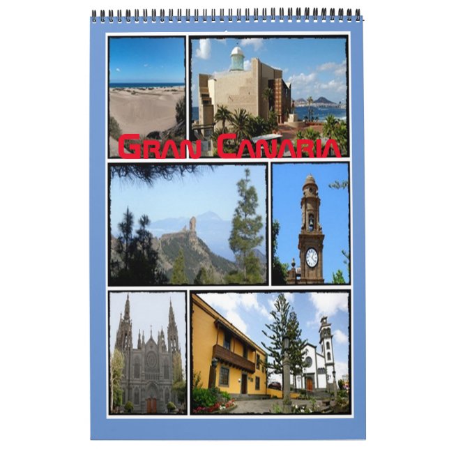 Gran Canaria - Kanarieöarna - Kalender (Omslag)