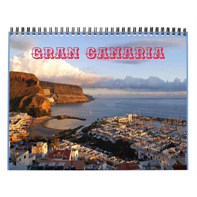 Gran Canaria - Kanarieöarna - Kalender (Omslag)