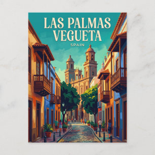 Gran Canaria - Las Palmas Gamla Stan (Vegueta) Spa Vykort