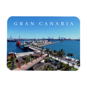 Gran Canaria Las Palmas (hamnvy) Magnet