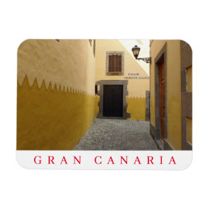 Gran Canaria Las Palmas Old Town-kylskåp Magnet