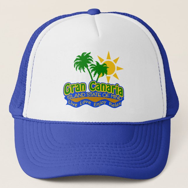 Gran Canaria som är statlig av Mind hatten - välj Keps (Framsida)