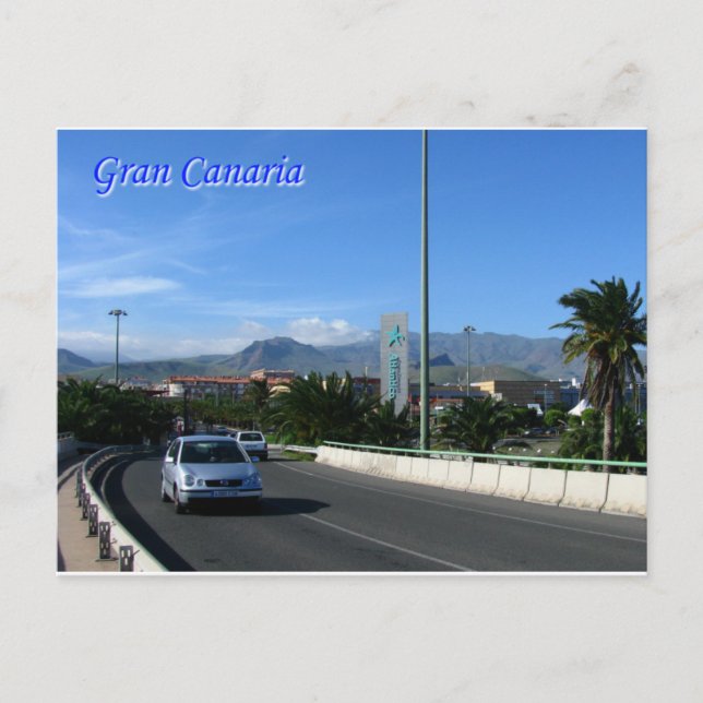 Gran Canaria Vykort (Framsida)