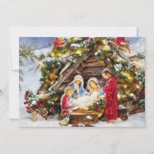 Gran och bär Julfirande budget Jul Julkort