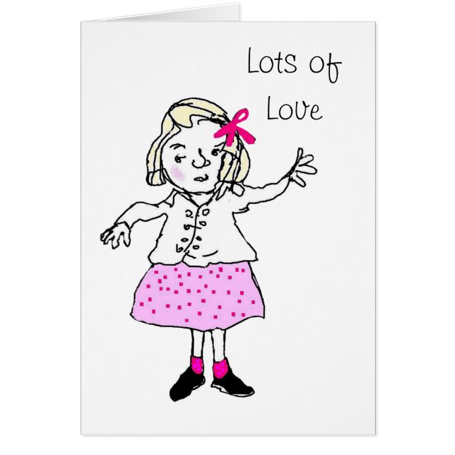 Gran och morfar hälsningskort (Framsidan)