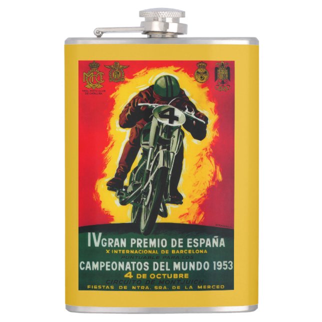 Gran Premio de Espana Vintage PosterEurope Fickplunta (Framsidan)