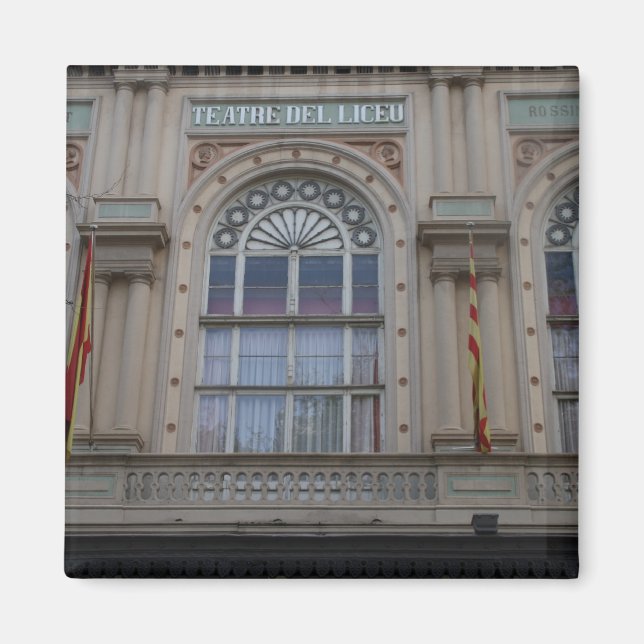 Gran Teatre del Liceu, Barcelona Magnet (Framsidan)