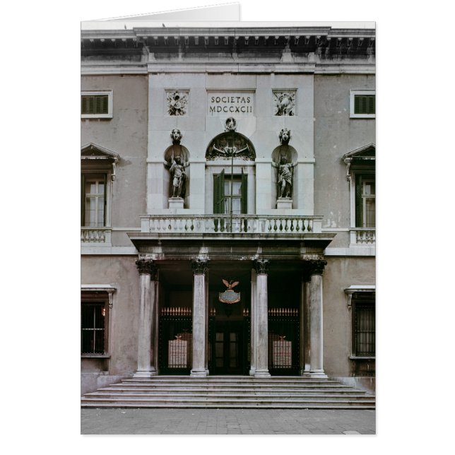 Gran Teatro La Fenice Hälsningskort (Framsidan)