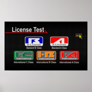 Gran Turismo 2-licens Poster