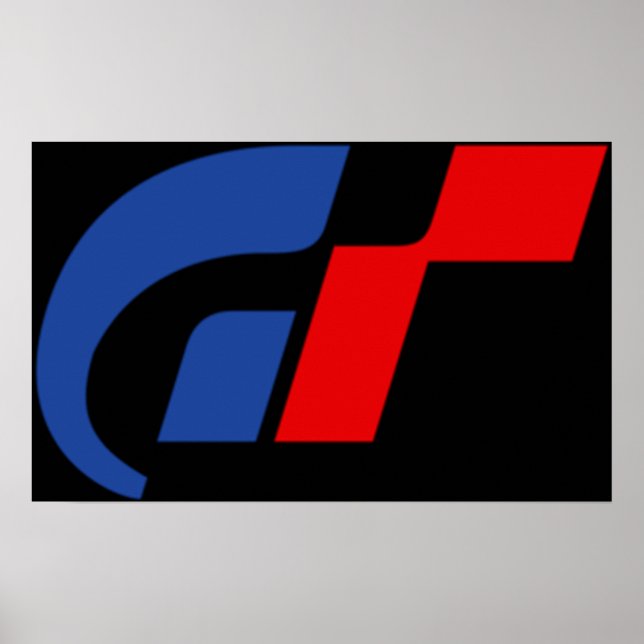 Gran Turismo Logotyp Poster (Framsidan)