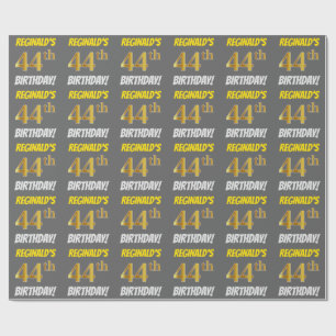 Gråna fauxen/efterföljdguld, "den 44th presentpapper